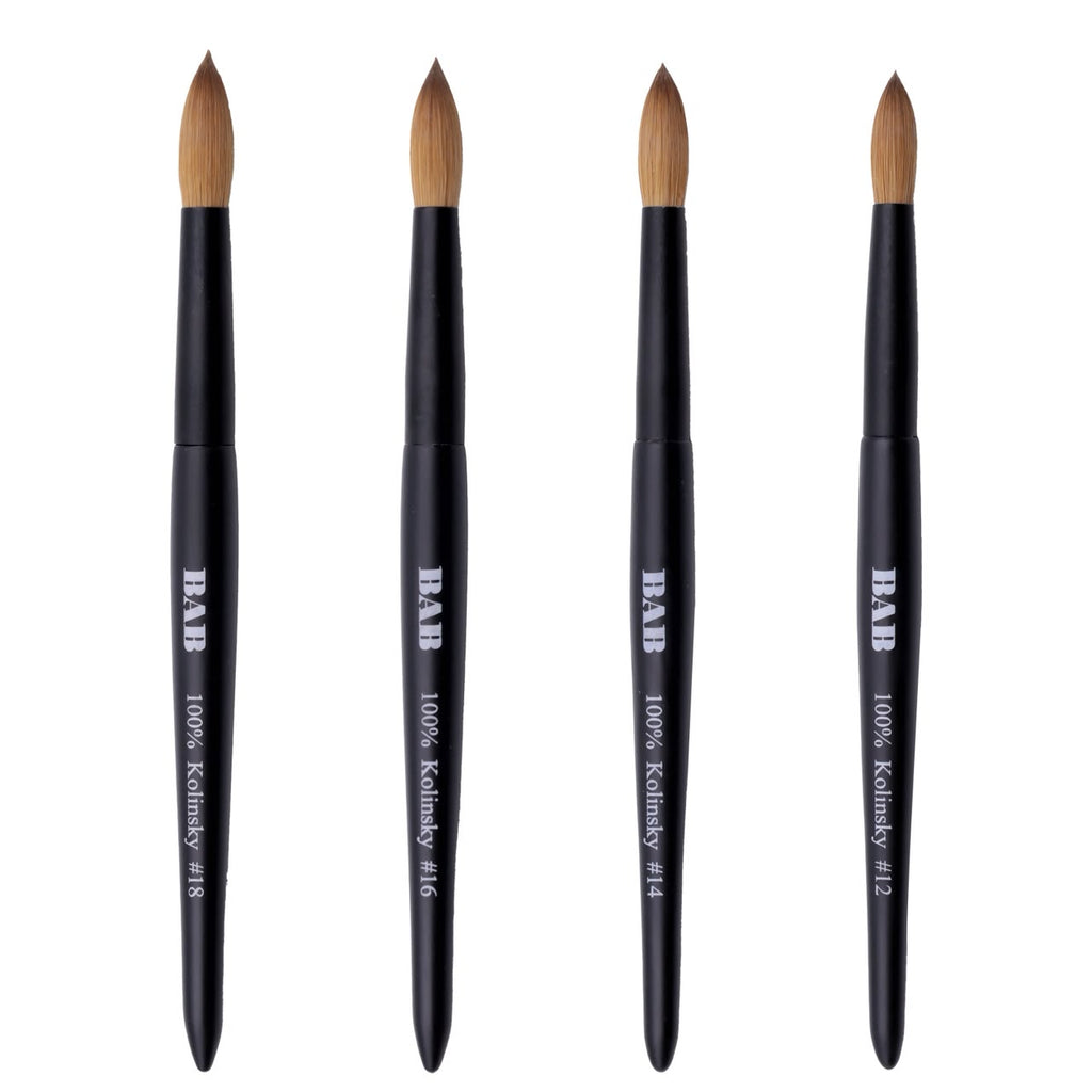 BAB Kolinsky Brushes