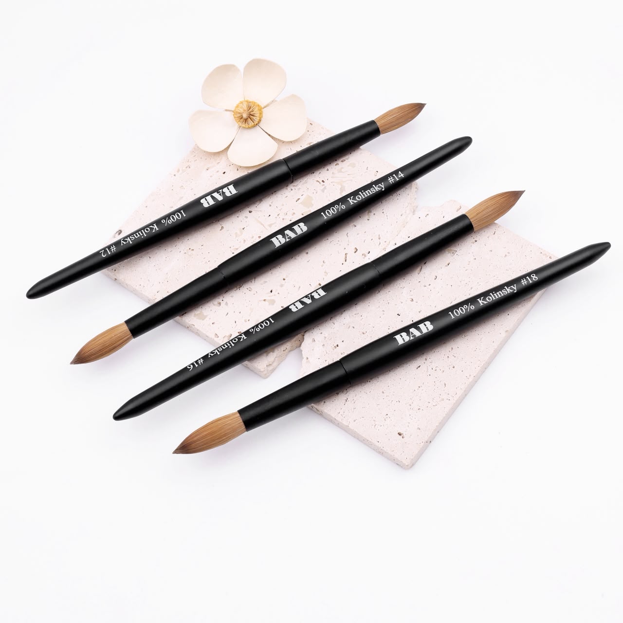 BAB Kolinsky Brushes